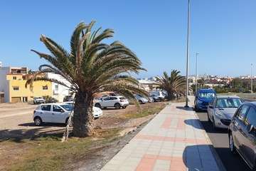 Los 'nuevos' aparcamientos de Melenara cubren la demanda de los usuarios/TA.