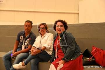 Asamblea local del PSOE de Telde, este miércoles en el terrero de lucha de Lomo Cementerio/Antonio Alí.