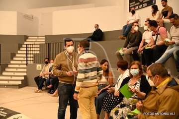 Asamblea local del PSOE de Telde, este miércoles en el terrero de lucha de Lomo Cementerio/Antonio Alí.