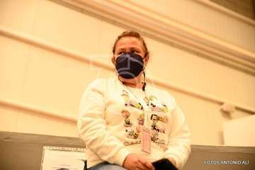 Asamblea local del PSOE de Telde, este miércoles en el terrero de lucha de Lomo Cementerio/Antonio Alí.