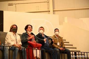 Asamblea local del PSOE de Telde, este miércoles en el terrero de lucha de Lomo Cementerio/Antonio Alí.