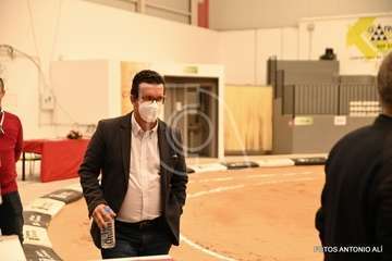 Asamblea local del PSOE de Telde, este miércoles en el terrero de lucha de Lomo Cementerio/Antonio Alí.