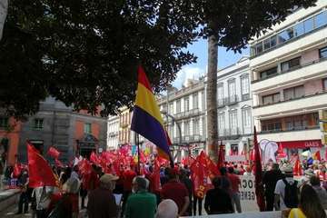  Telde arropa a los sindicatos en su vuelta a las calles para pedir subir salariales/TA.