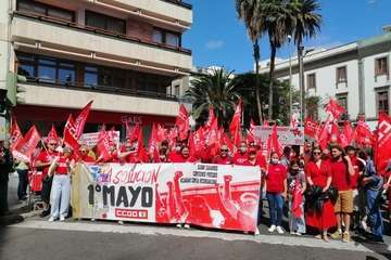  Telde arropa a los sindicatos en su vuelta a las calles para pedir subir salariales/TA.