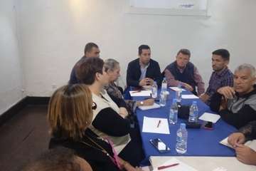 Primera reunión de la nueva ejecutiva del PSOE de Telde/TA.