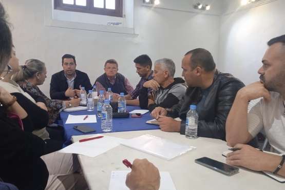 Primera reunión de la nueva ejecutiva del PSOE de Telde/TA.