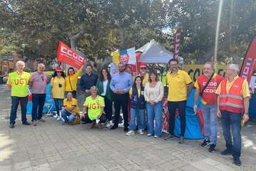 El vicealcalde de Telde expresa su apoyo a los trabajadores de Correos/TA.