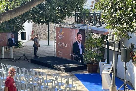 Acto de presentación de Héctor Suárez como candidato a la Alcaldía de Telde/TA.