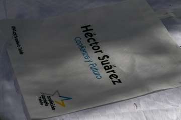 Acto de presentación de Héctor Suárez como candidato a la Alcaldía de Telde/TA.