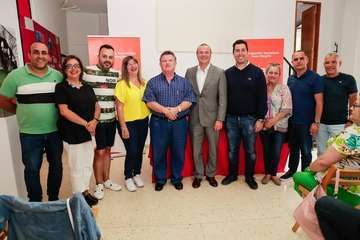 Charla de Augusto Hidalgo en Telde sobre el municipalismo/TA.