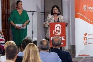 El PSOE rinde homenaje al exconcejal José Alcaraz/TA.