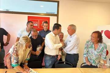 La ejecutiva local del PSOE respalda por unanimidad la candidatura de Ramos a la Alcaldía de Telde/TA.