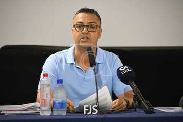 Rueda de prensa de los concejales Agustín Déniz y Soledad Hernández/Francisco Javier Santana.