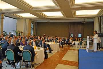 El PP de Telde arropa a su presidente regional en el encuentro SER Canarias/TA y Acfi Press.