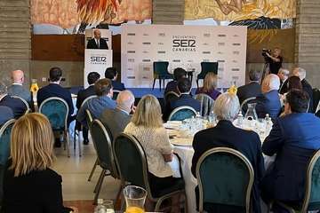 El PP de Telde arropa a su presidente regional en el encuentro SER Canarias/TA y Acfi Press.