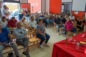La militancia del PSOE de Telde se instruye sobre los planes de estabilización en las administraciones públicas/TA.
