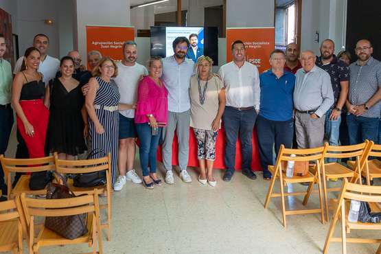 La militancia del PSOE de Telde se instruye sobre los planes de estabilización en las administraciones públicas/TA.