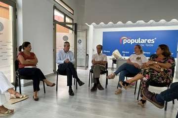 Miguel Jorge moviliza al PP de Telde para impulsar su implantación en el municipio/TA.