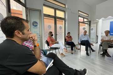 Miguel Jorge moviliza al PP de Telde para impulsar su implantación en el municipio/TA.