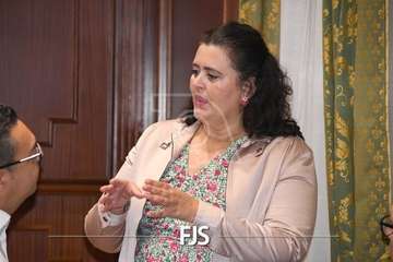 Pleno extraordinario para tomar conocimiento de la dimisión del edil Agustín Déniz/Francisco Javier Santana.