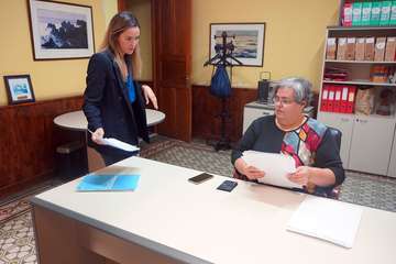 Presentación de avales para encabezar la lista al Cabildo por parte de las candidatas/TA y Acfi Press.