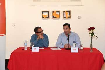 Conferencia en Telde del viceconsejero de Empleo del Gobierno de Canarias/Antonio Alí.