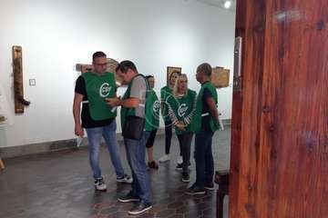 Representantes sindicales de CSIF se concentraron ante las puertas del Ayuntamiento para exigir a Función Pública el nombramiento de un interventor/TA.