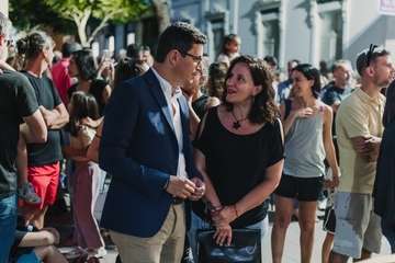 Pablo Rodríguez arropa el éxito de Desarrollo Local con 'Telde cambia la hora'/TA.