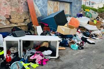  La libranza del personal de recogida provoca la acumulación de basura en puntos de Telde/TA.