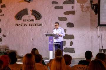 Acto de presentación del candidato de Más por Telde a la Alcaldía de la ciudad/TA.