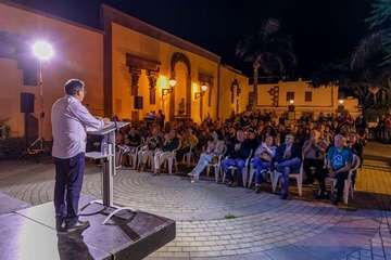 Acto de presentación del candidato de Más por Telde a la Alcaldía de la ciudad/TA.