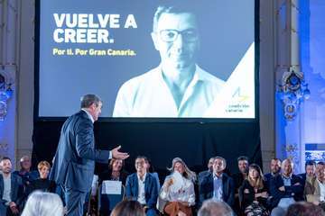 Al acto de presentación de Pablo Rodríguez asistieron más de 500 personas/TA y Acfi Press.