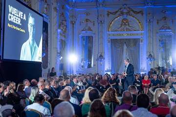 Al acto de presentación de Pablo Rodríguez asistieron más de 500 personas/TA y Acfi Press.
