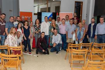 Charla en la sede del PSOE de Telde sobre los servicios sociales/PSOE Telde.