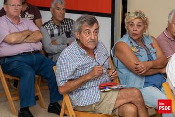 Charla en la sede del PSOE de Telde sobre los servicios sociales/PSOE Telde.