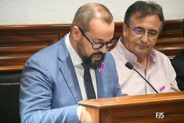 Telde reitera su repulsa a la violencia machista/FJS Fotografía.