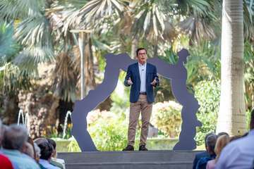 María Fernández: “Toca pasar página. Vamos a abrir un nuevo capítulo en la historia de Gran Canariaâ€/TA y Acfi Press.