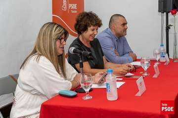  La activista Begoña Vera analiza en Telde la trata como violencia de género/PSOE Telde.