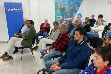 Primera reunión del comité local del PP tras la designación de Sergio Ramos candidato a la Alcaldía de Telde/TA.