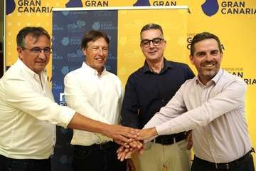 Unidos por Gran Canaria y Más por Telde presentan su acuerdo electoral para el Cabildo y Parlamento/TA.
