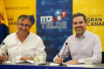 Unidos por Gran Canaria y Más por Telde presentan su acuerdo electoral para el Cabildo y Parlamento/TA.