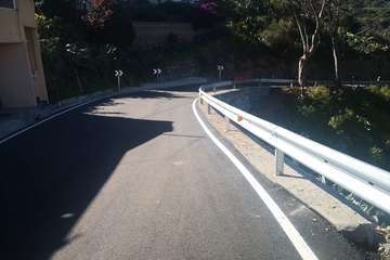 El Cabildo reabre al tráfico la carretera de Las Goteras (Telde), afectada por la tormenta Hermine/TA.