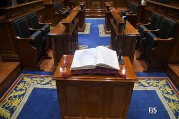 Rosi Ortega promete el cargo de edila y se integra en el grupo socialista/FJS Fotografía.