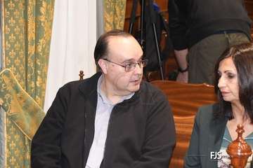  Benjamín Ramírez, el primer sacerdote que alza la voz en el Pleno de Telde contra la lacra machista/fFJS Fotografía.