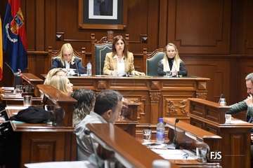  Benjamín Ramírez, el primer sacerdote que alza la voz en el Pleno de Telde contra la lacra machista/fFJS Fotografía.