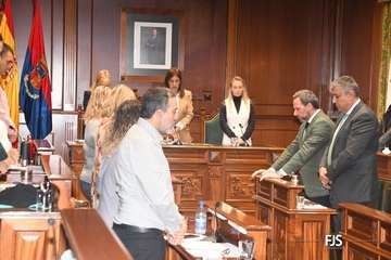  Benjamín Ramírez, el primer sacerdote que alza la voz en el Pleno de Telde contra la lacra machista/fFJS Fotografía.