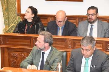 El Pleno aprueba por unamidad como institucional una moción de NC sobre la eliminación de la tercera pista de Gando/FJS Fotografía.