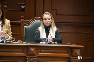 El Pleno aprueba por unamidad como institucional una moción de NC sobre la eliminación de la tercera pista de Gando/FJS Fotografía.