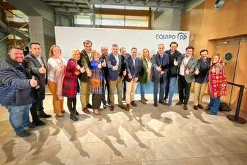 La concejala Sonsoles Martín (Telde), en la presentación de los candidatos autonómicos del PP a los comicios del 28M/TA.