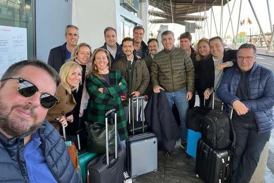 La concejala Sonsoles Martín (Telde), en la presentación de los candidatos autonómicos del PP a los comicios del 28M/TA.